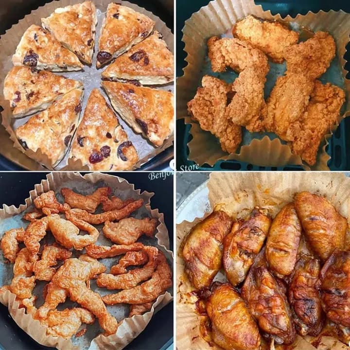 سيت ورق قلاية هوائية 30 قطعة Air Fryer Liners 30 Pcs Set — 3