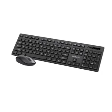لوحة مفاتيح وماوس لاسلكي DM K12 Wireless Keyboard & Mouse