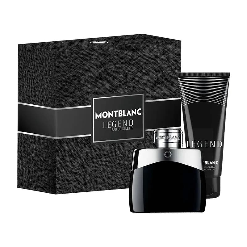 مونت بلانك ليجيند طقم عطر رجالي EDT 100مل + مينياتور 7.5مل + جل استحمام 100مل