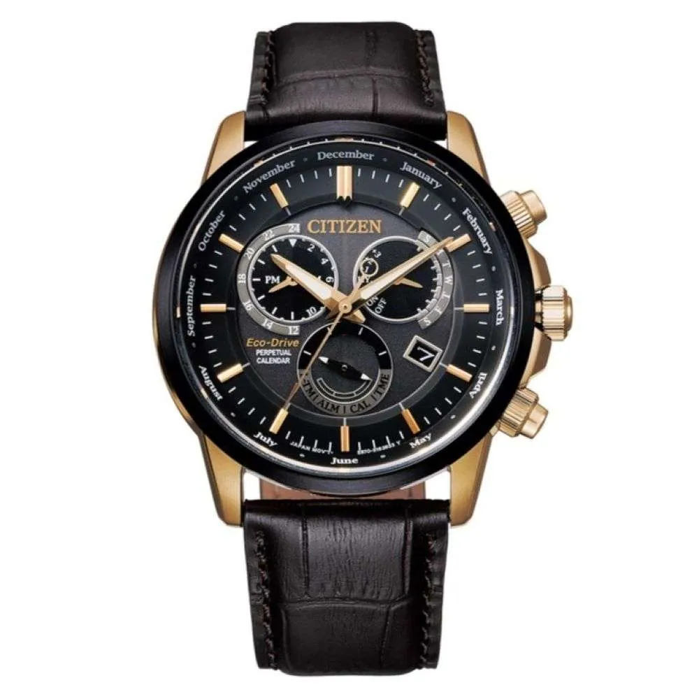 ساعة سيتيزن Eco-Drive Perpetual Calendar BL8156-12E رجالية