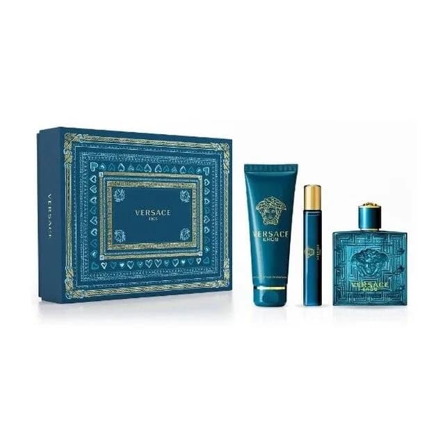 طقم فيرزاتشي بور هوم - عطر EDP 100مل + جل استحمام 150مل + عطر ميني 5مل