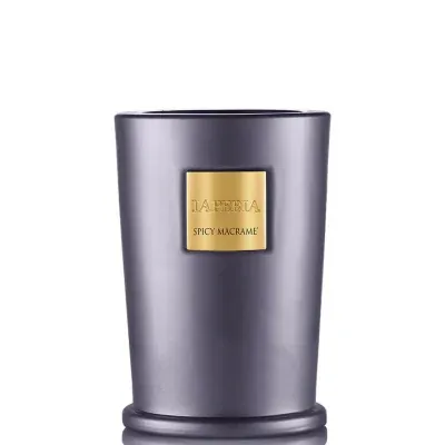شمعة معطرة ماكرامية برائحة سبايسي 180 جرام