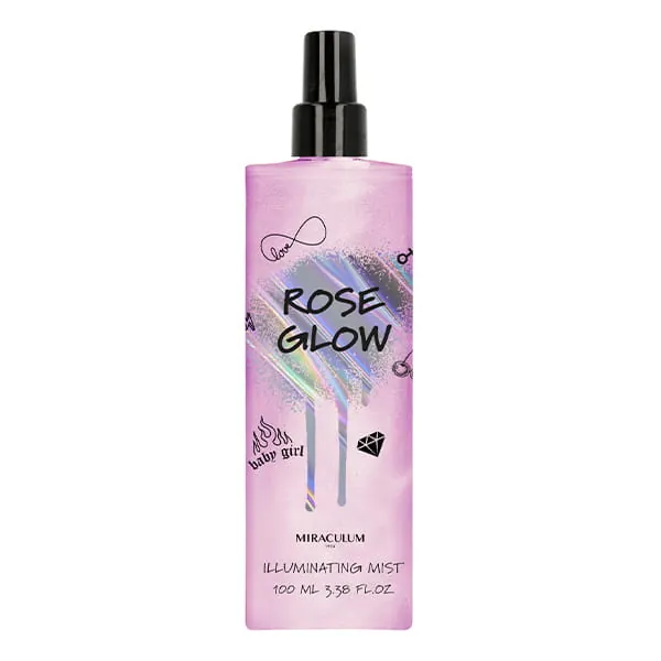 Miraculum Rose Glow ميست معطر ومضيء للوجه والجسم 100 مل