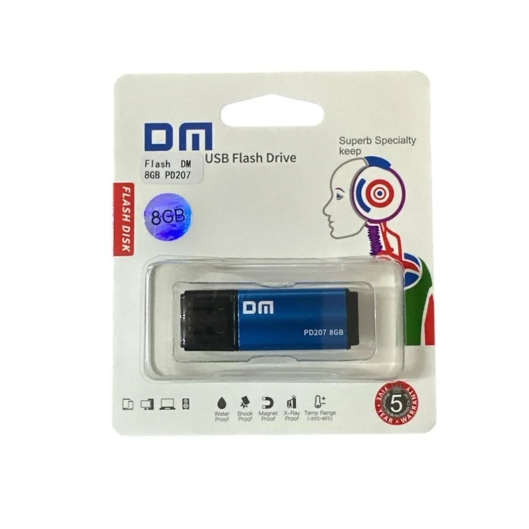 فلاش ميموري USB سعة 8 جيجابايت USB Flash Drive 8GB – PD207