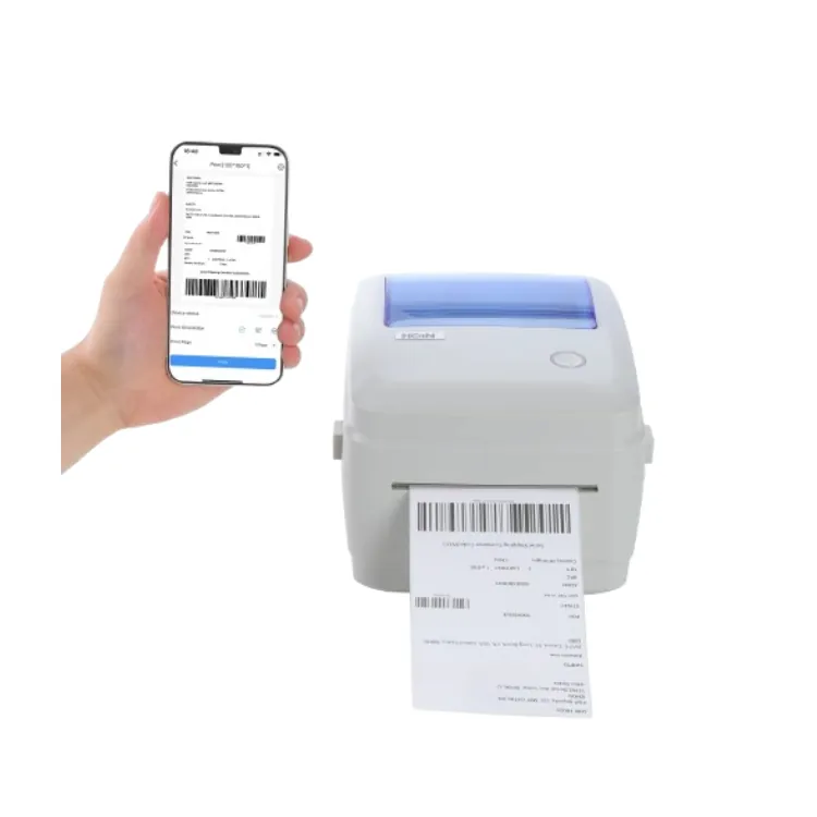 طابعهHoin HOP-HQ480B 4-Inch Thermal Label Printer – High-Speed Barcode Printing
