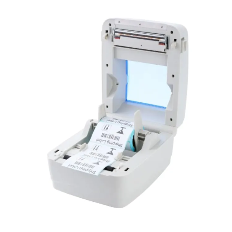 طابعهHoin HOP-HQ480B 4-Inch Thermal Label Printer – High-Speed Barcode Printing — 3
