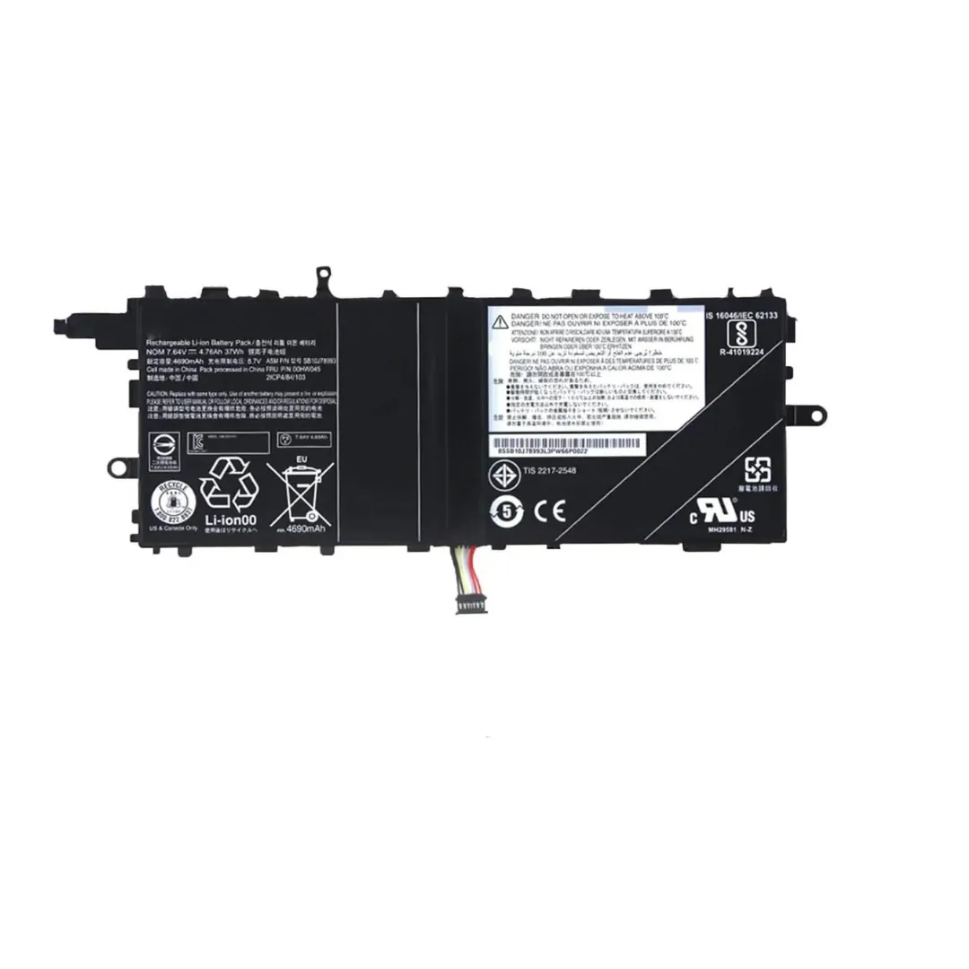 Lenovo 00HW045 / 00HW046 7.5V 37Wh Replacement Battery for ThinkPad X1 Tablet Gen 1 / Gen 2