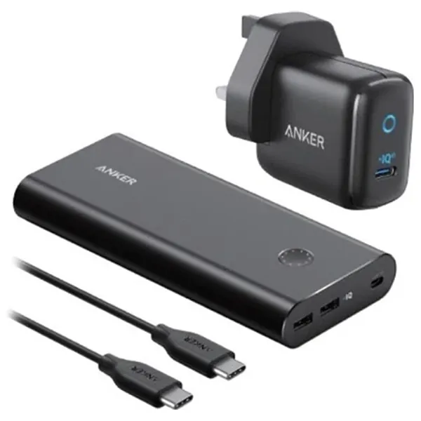 أنكر باور بانك 26800 مللي أمبير PD 45 واط مع شاحن PowerPort III 30 واط