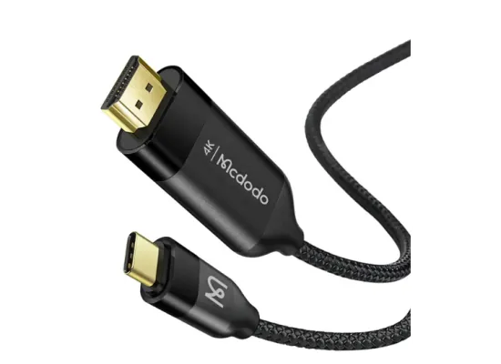كيبل Mcdodo USB-C إلى HDMI أسود