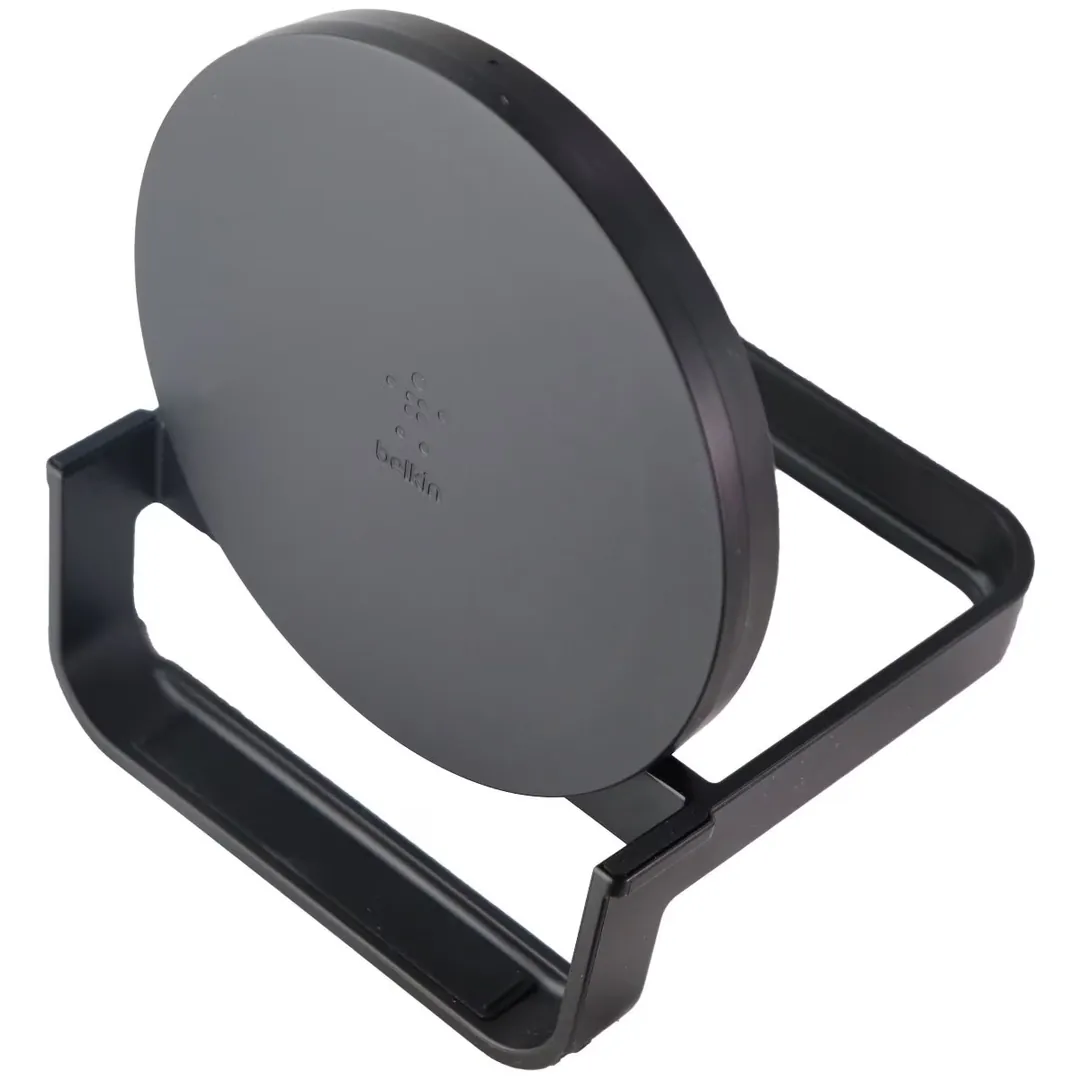 شاحن لاسلكي Belkin BoostCharge Wireless Charging Stand 10W مع سماعة بلوتوث - أسود