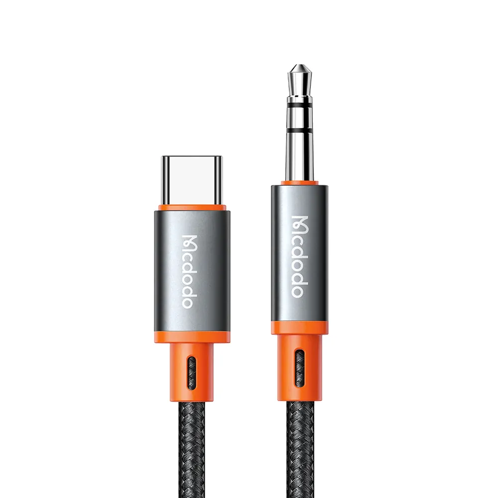 كابل مكدودو Type-C إلى DC3.5 بطول 1.2 متر - أسود