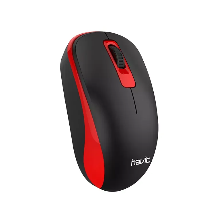 ماوس لاسلكي Havit MS626GT - أسود وأحمر