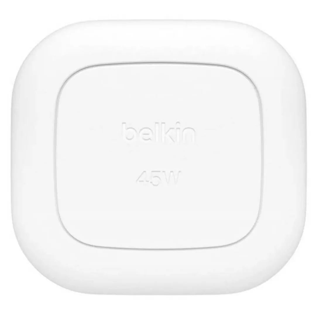 شاحن حائط بيلكين BoostCharge Compact USB-C 45 وات - أبيض