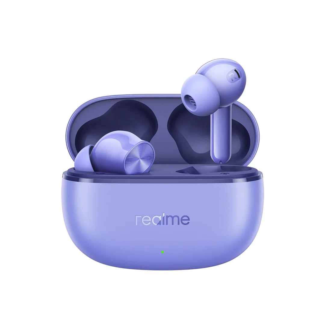 سماعة ريلمي Buds T200 Lite لاسلكية - أرجواني (Aurora Purple)