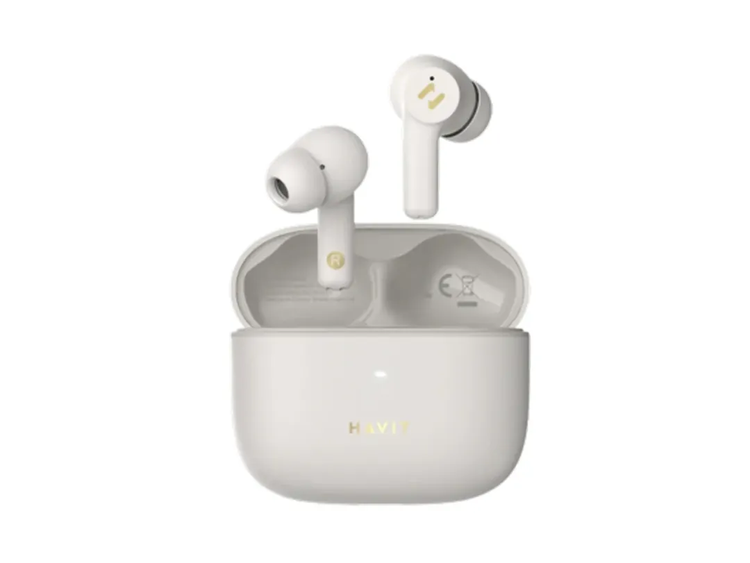 سماعات هافيت TW982 PRO TWS لاسلكية - أبيض