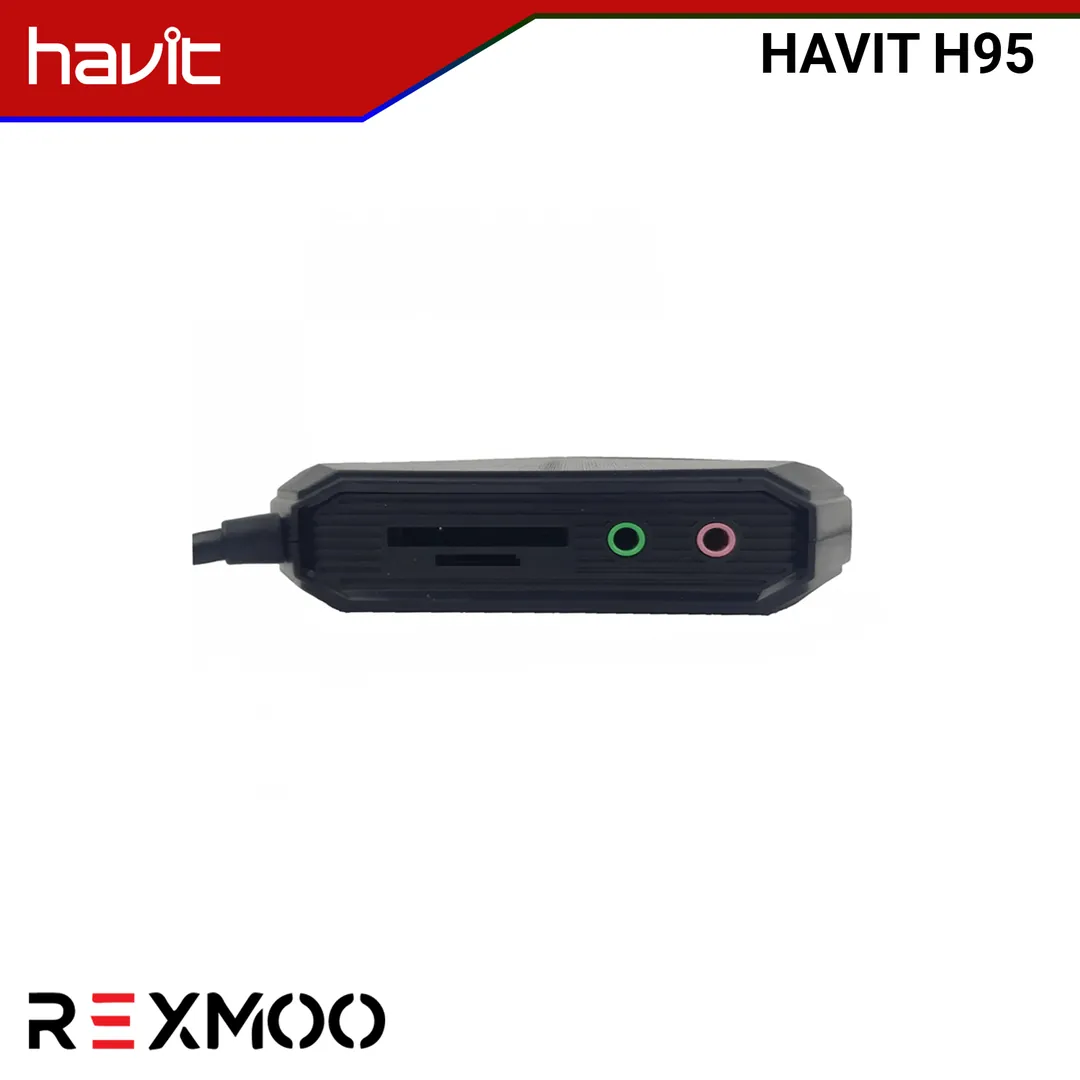هب Havit H95 USB - أسود