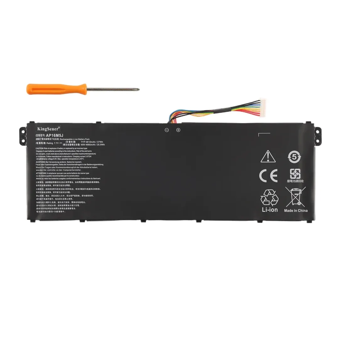 Acer AP16M5J 7.7V 37Wh Laptop Battery for Aspire A114-31 / A314-31 / A315-21 / A315-51 / A515-51