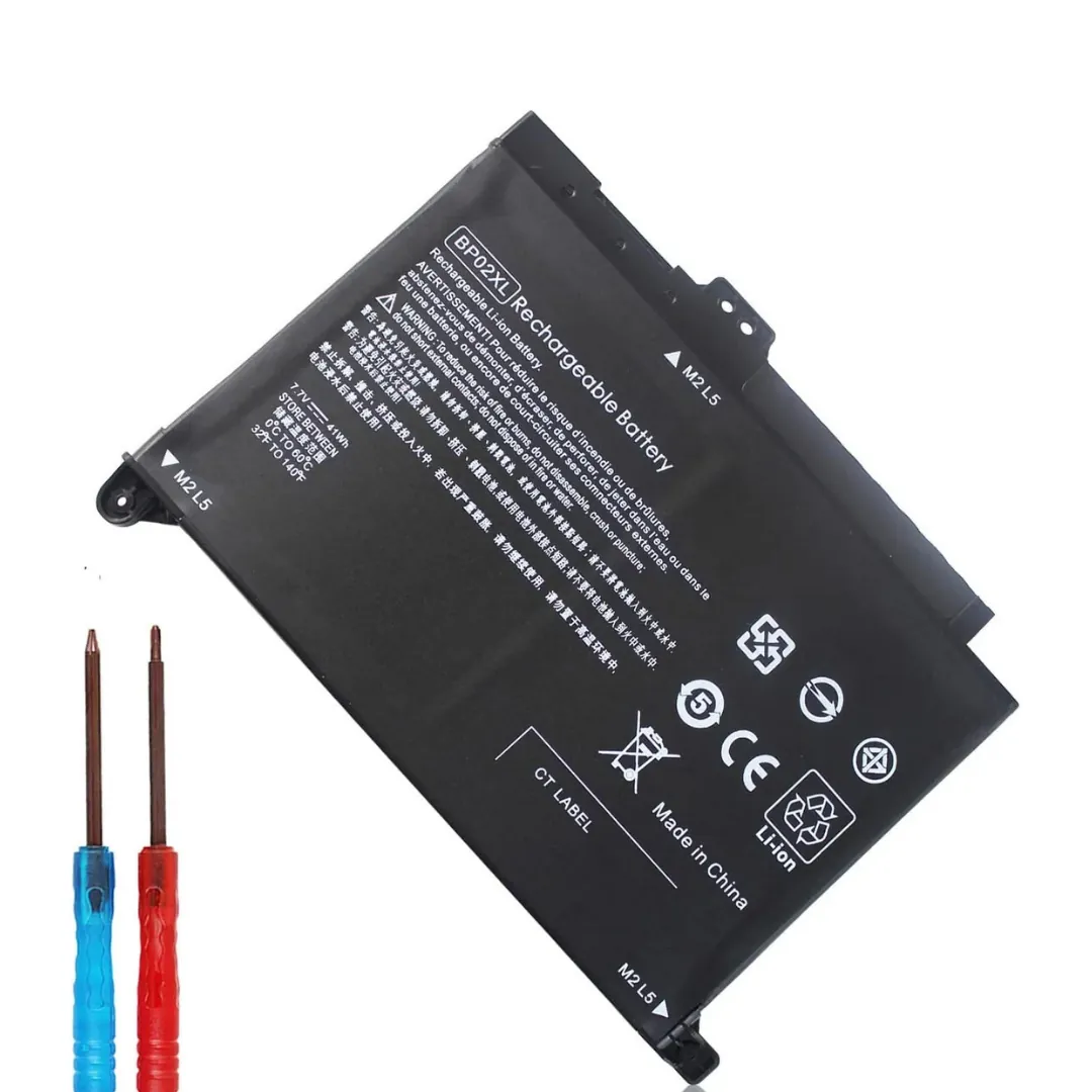 HP BP02XL 7.7V 41Wh Laptop Battery for Pavilion 15-AU / 15-AW Series