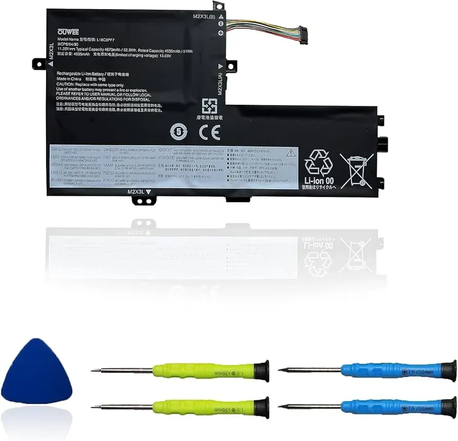 Lenovo L18C3PF7 11.25V 52.5Wh 4670mAh Laptop Battery for IdeaPad S340 / C340 / Flex 15 Series