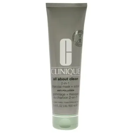كلينيك قناع ومقشر الفحم المنظف - All About Clean Charcoal Mask+Scrub 100مل