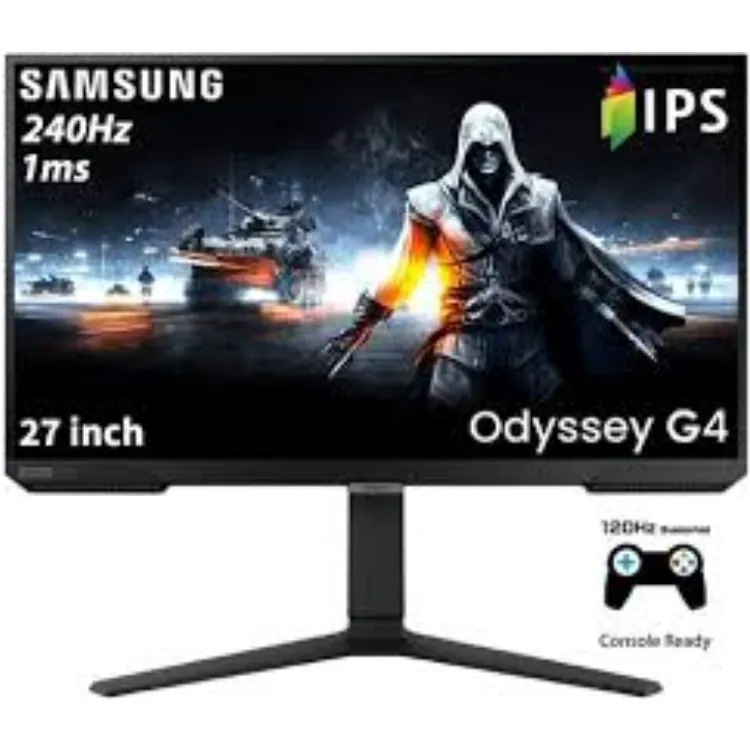 Samsung Odyssey G4 27-Inch FHD 240Hz IPS Gaming Monitor