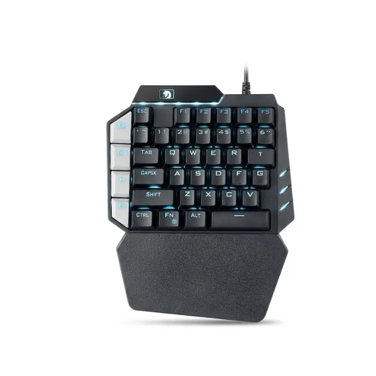 لوحة مفاتيح ألعاب ميكانيكية بيد واحدة K109Xinmeng K109 One-Handed Mechanical Gaming Keyboard