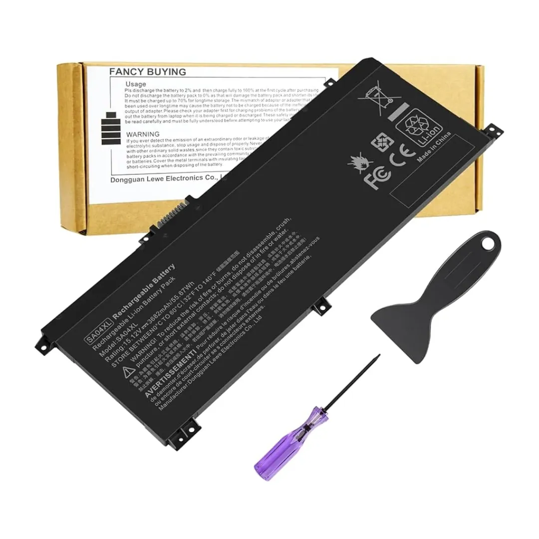 HP SA04XL 15.12V 55.67Wh 3470mAh Laptop Battery for Envy x360 15-DR / 15-DS Series