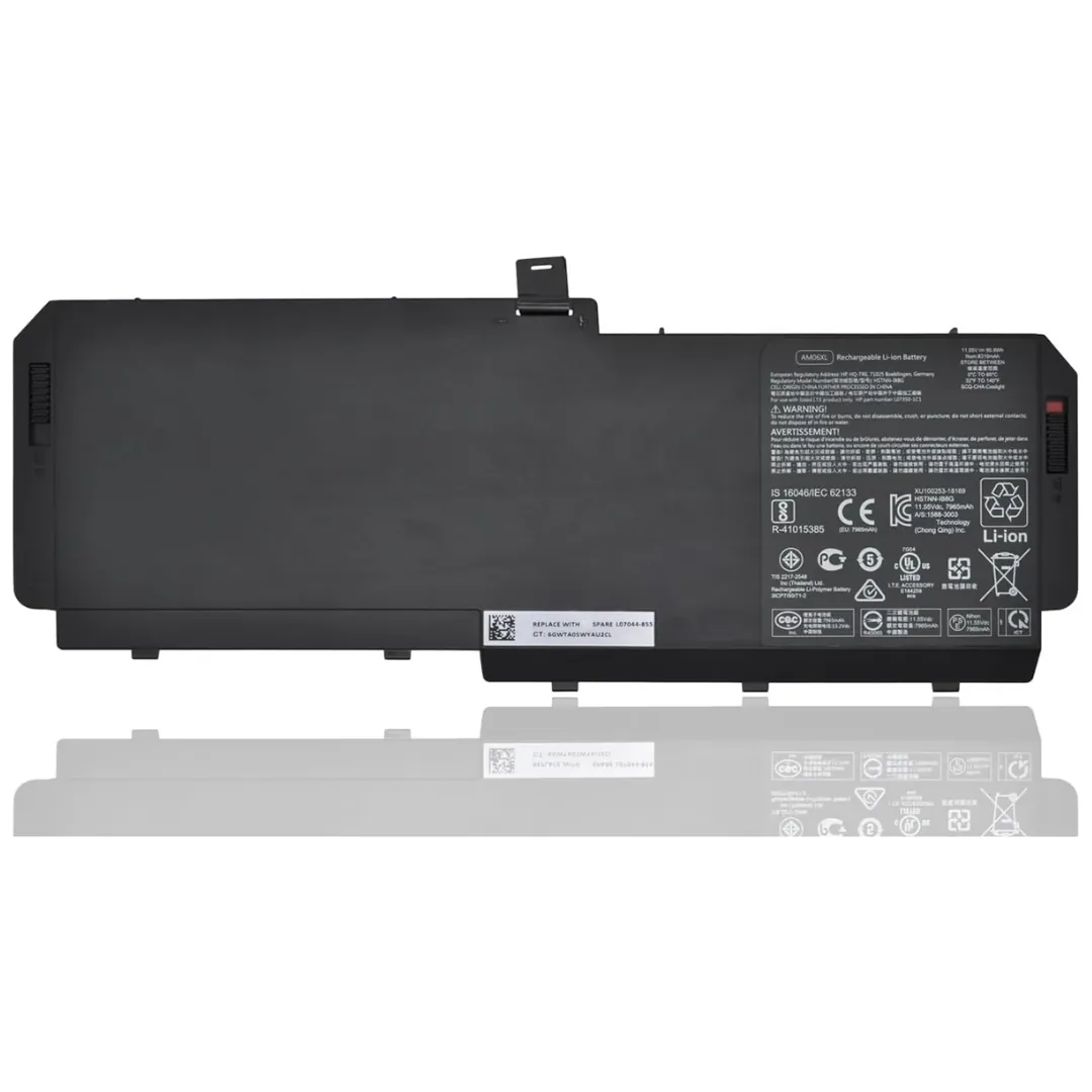 HP AM06XL 11.55V 95.9Wh 8310mAh Laptop Battery for ZBook 17 G5 / G6