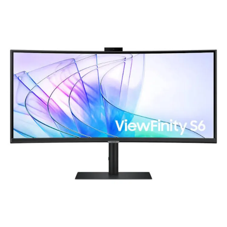 Samsung ViewFinity S6 34-Inch Curved Ultra-Wide UWQHD 100Hz Monitor