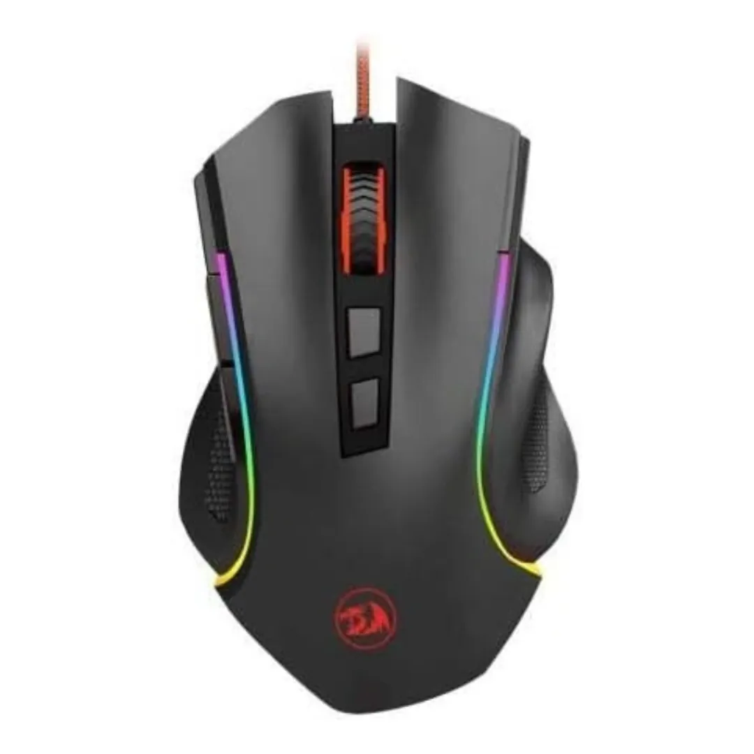 Redragon Griffin M607 RGB 7200 DPI Wired Gaming Mouse – Black