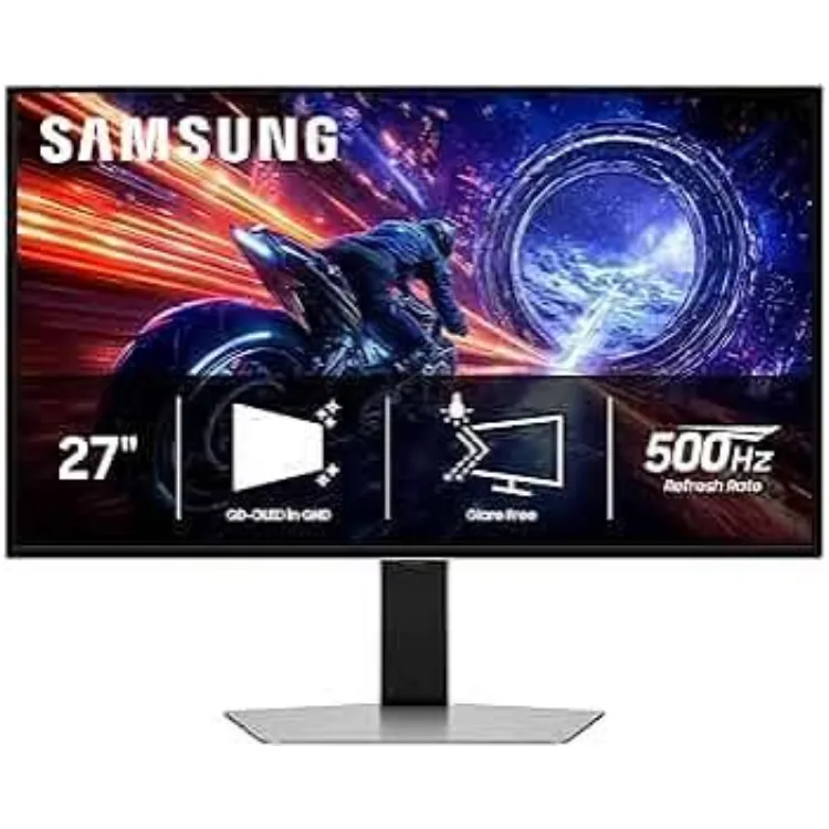 Samsung Odyssey OLED G6 27-Inch QHD 500Hz Gaming Monitor