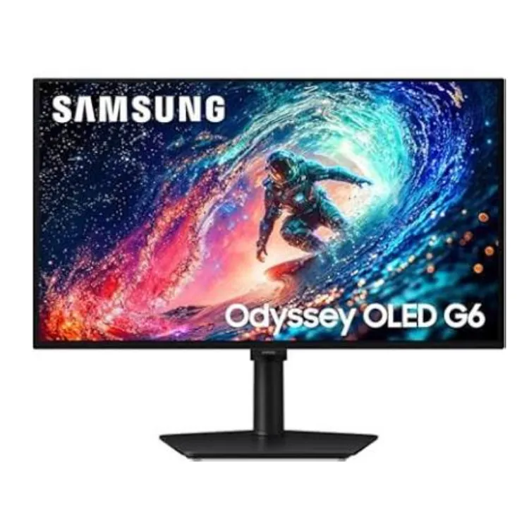 Samsung Odyssey G6 27-Inch Curved QHD 240Hz Smart Gaming Monitor