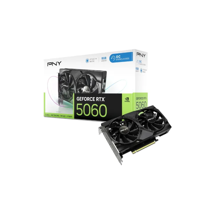 PNY GeForce RTX 5060 DUAL DLSS4 8G OC Edition