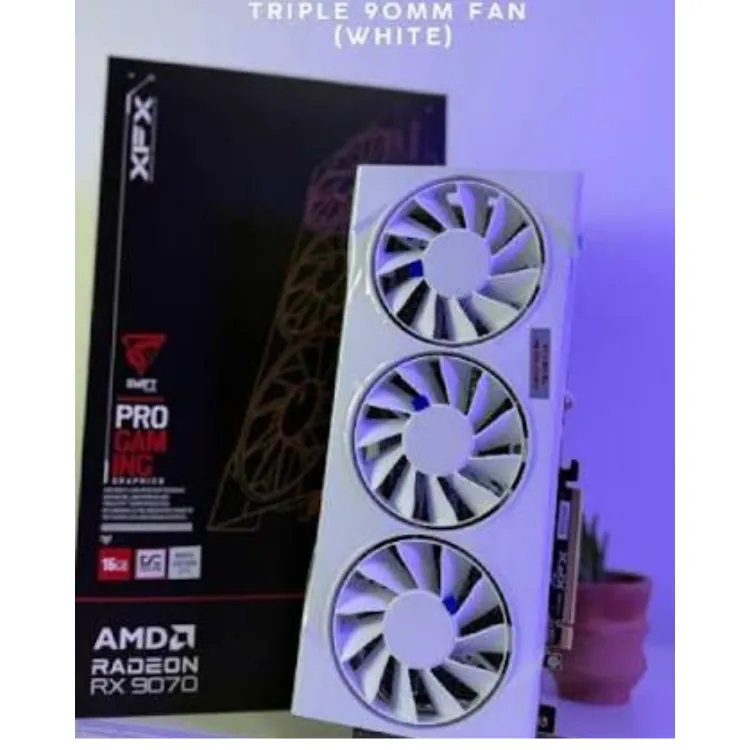 XFX SWIFT AMD RADEON RX 9070 OC 16GB WHITE