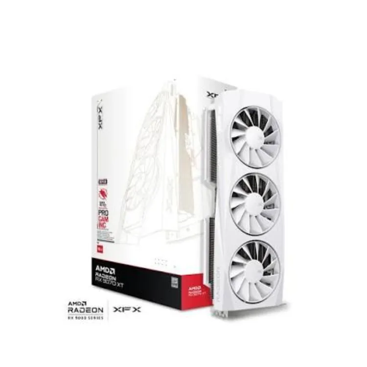 XFX QUICK SILVER AMD RADEON RX 9070XT 16GB WHIT
