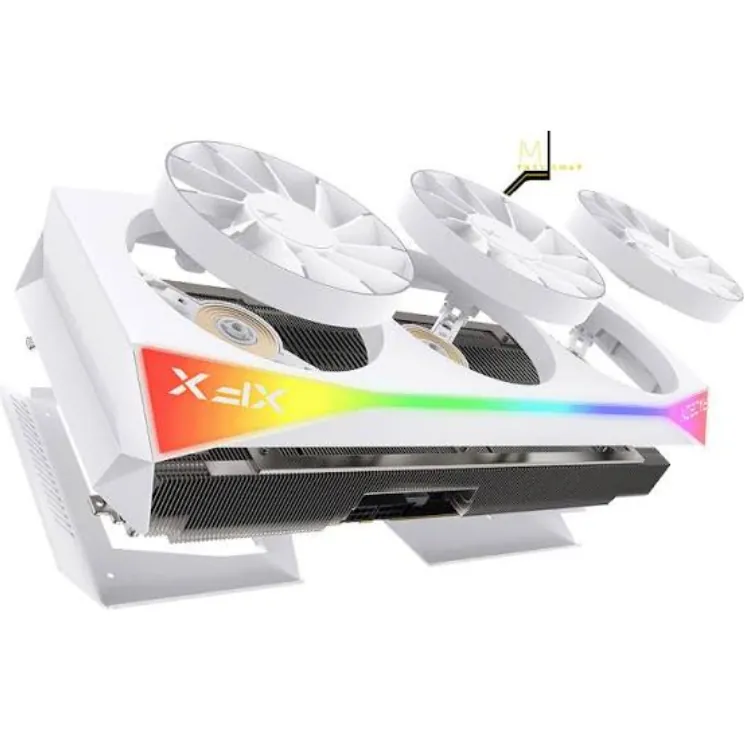 XFX MERCURY AMD RADEON RX 9070XT 16GB OC WHITE MAGNETIC AIR EDITION