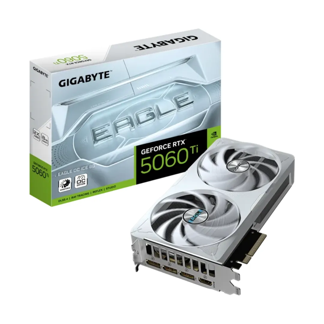GIGABYTE GeForce RTX 5060 Ti EAGLE OC ICE 8G