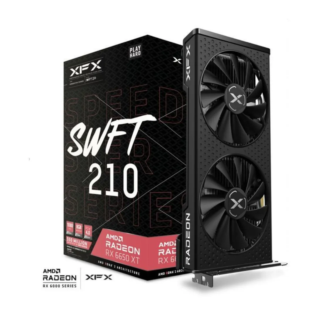 XFX Speedster SWFT 210 RX 6650 XT 8GB GDDR6