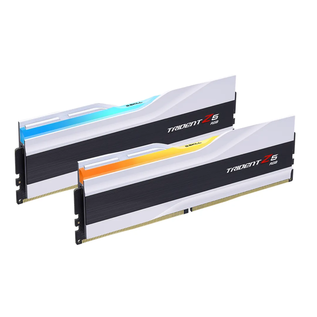 G.SKILL Trident Z5 RGB DDR5 32GB (2×16GB) 6400MHz CL32 XMP White
