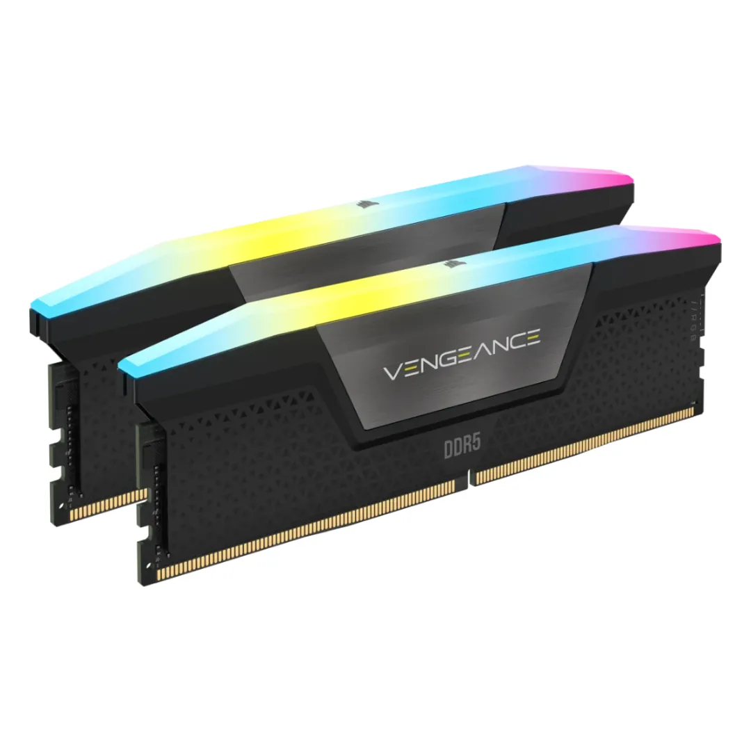 Corsair Vengeance RGB DDR5 48GB (2×24GB) 5600MHz CL40 Black