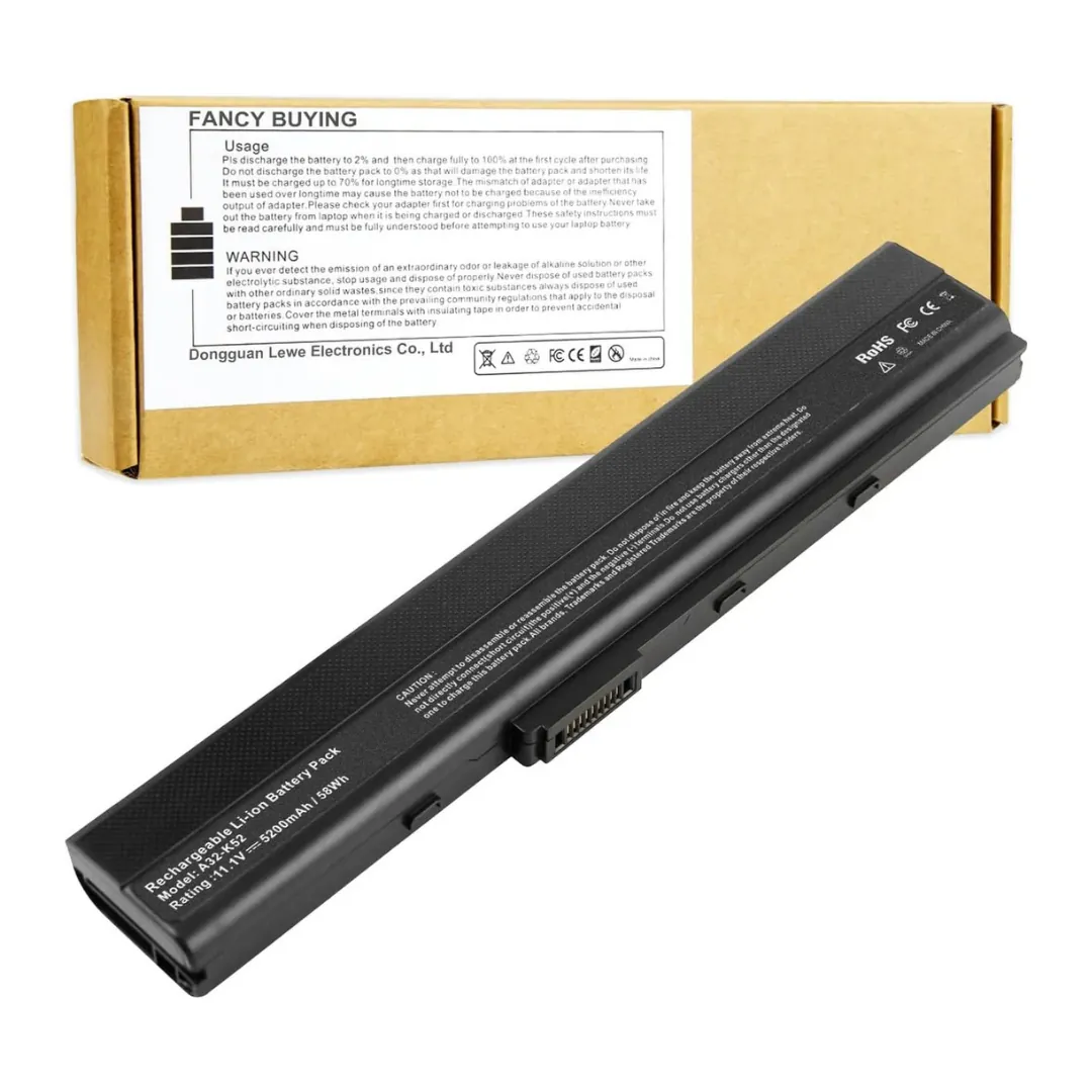 ASUS A32-K52 11.1V 5200mAh 6-Cell Laptop Battery for K42 / K52 / A52 / X52 Series