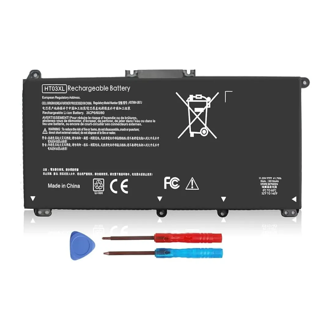 HP HT03XL 11.55V Replacement Laptop Battery for Pavilion 14 / 15 / 17 Series
