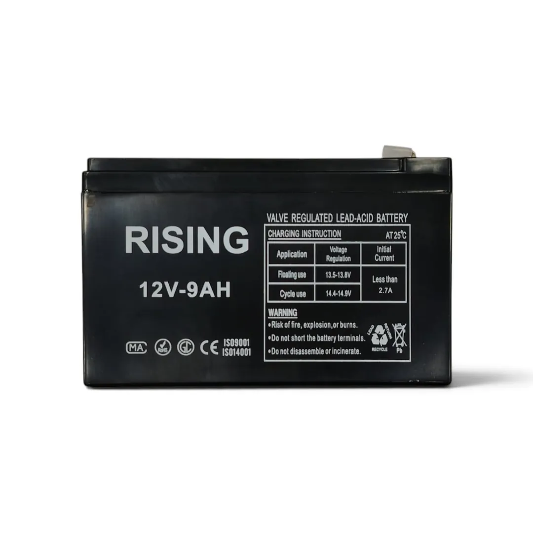 RISING BATTERY 12V-9A UPS بطارية