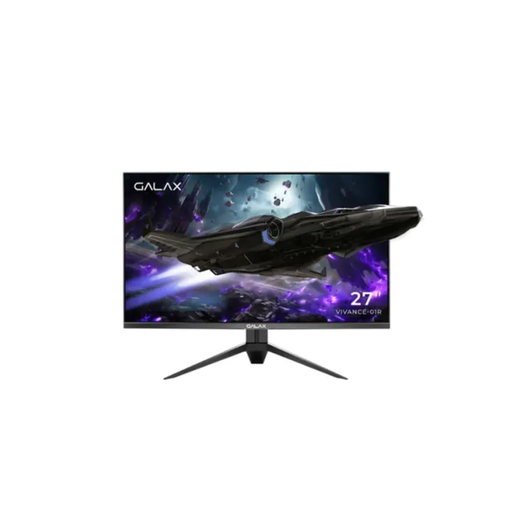 شاشة قيمنق جالاكسGALAX VIVANCE-01R 27in QHD Fast-IPS Gaming Monitor – 2K (2560×1440) – 180Hz Refresh Rate – 1ms Response Time – NVIDIA G-SYNC & HDR Supported