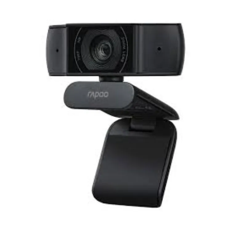 كاميرا ويب رابو C200Rapoo C200 HD 720P Computer Camera – Built-in Noise-Canceling Microphone – Wide Viewing Angle