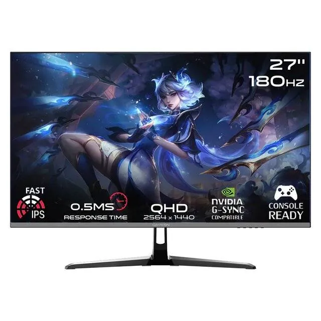 GameOn GOMD27QHD 27″ IPS 2K 180Hz 0.5ms Monitor