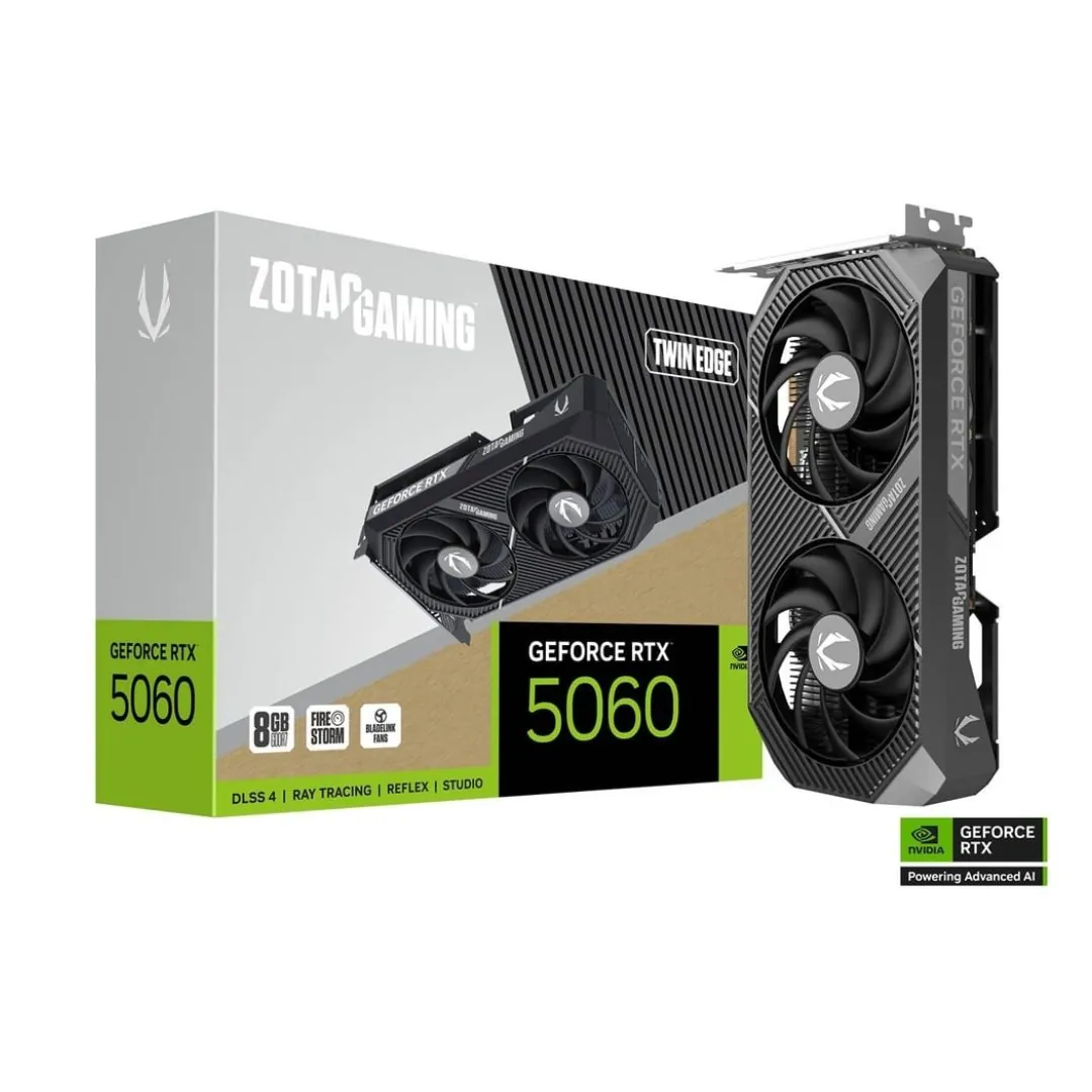 ZOTAC GAMING GeForce RTX 5060 Twin Edge 8GB GDDR7