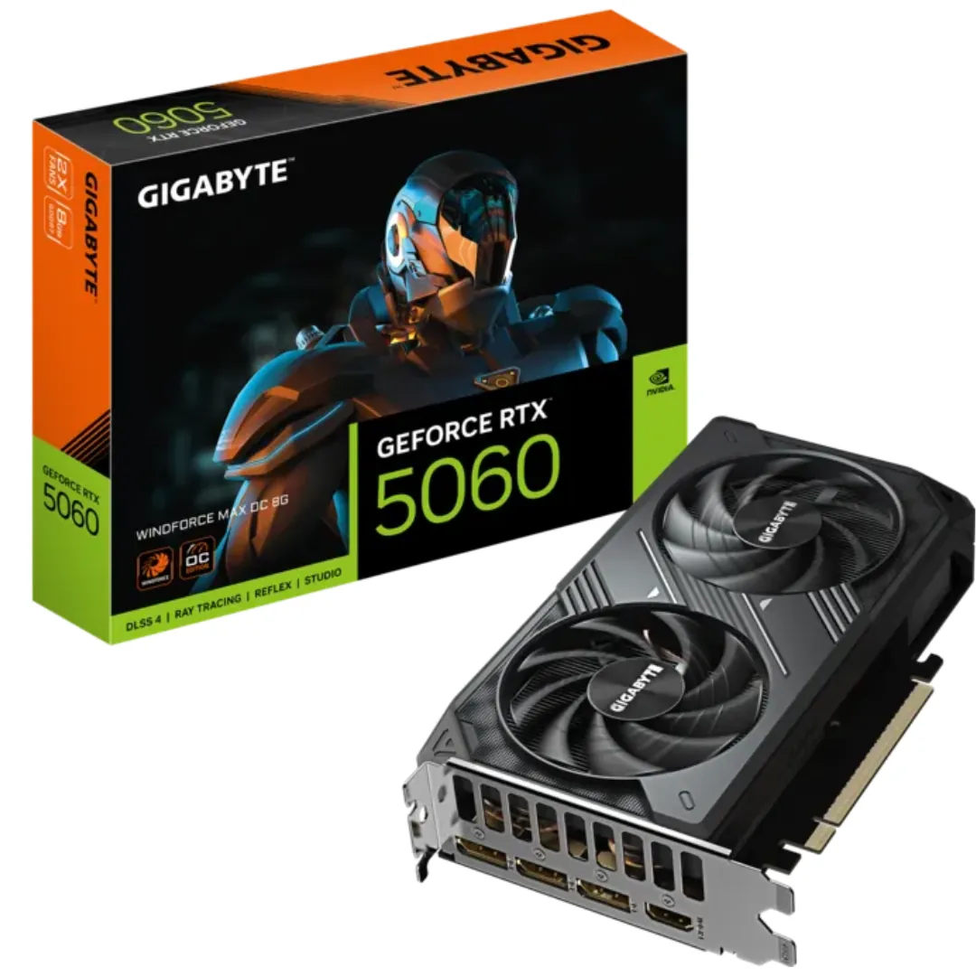 GIGABYTE GeForce RTX 5060 WINDFORCE MAX OC 8GB GDDR7