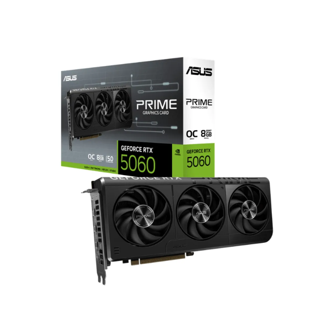 ASUS Prime GeForce RTX 5060 OC 8GB GDDR7