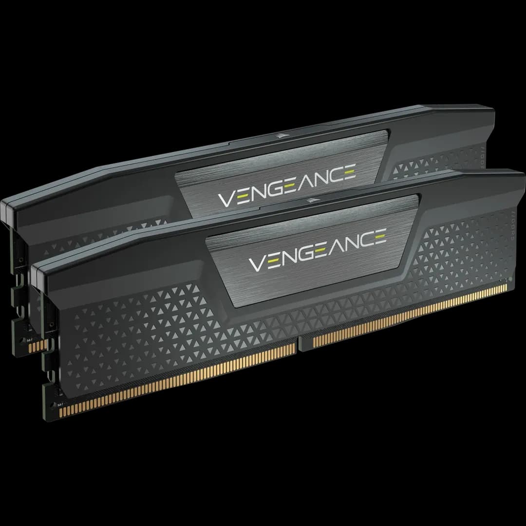 CORSAIR VENGEANCE DDR5 32GB (2×16GB) 6400MHz CL36 — Black